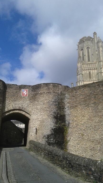 Hebergement Dans Un Domaine A Litteau Exterior foto